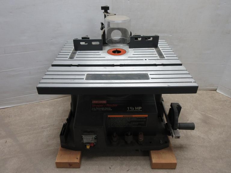 Craftsman Router/Shaper Table, 1/2 HPCondition:Used