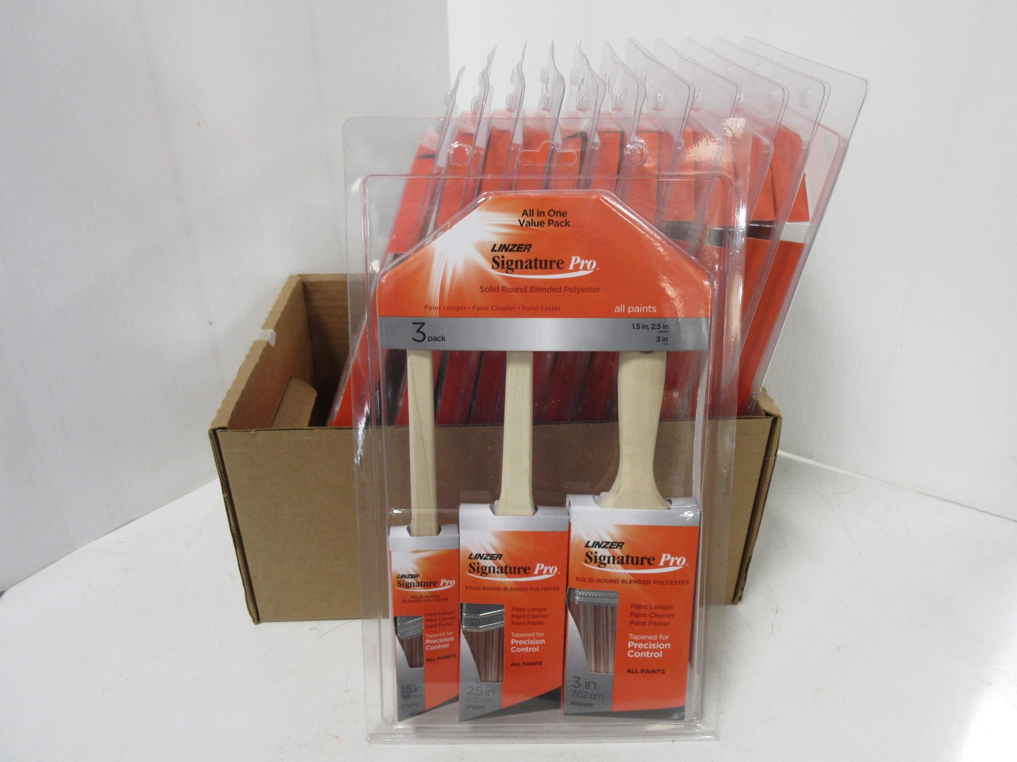 Albrecht Auctions (12) ThreePacks of Linzer Signature Pro Paint