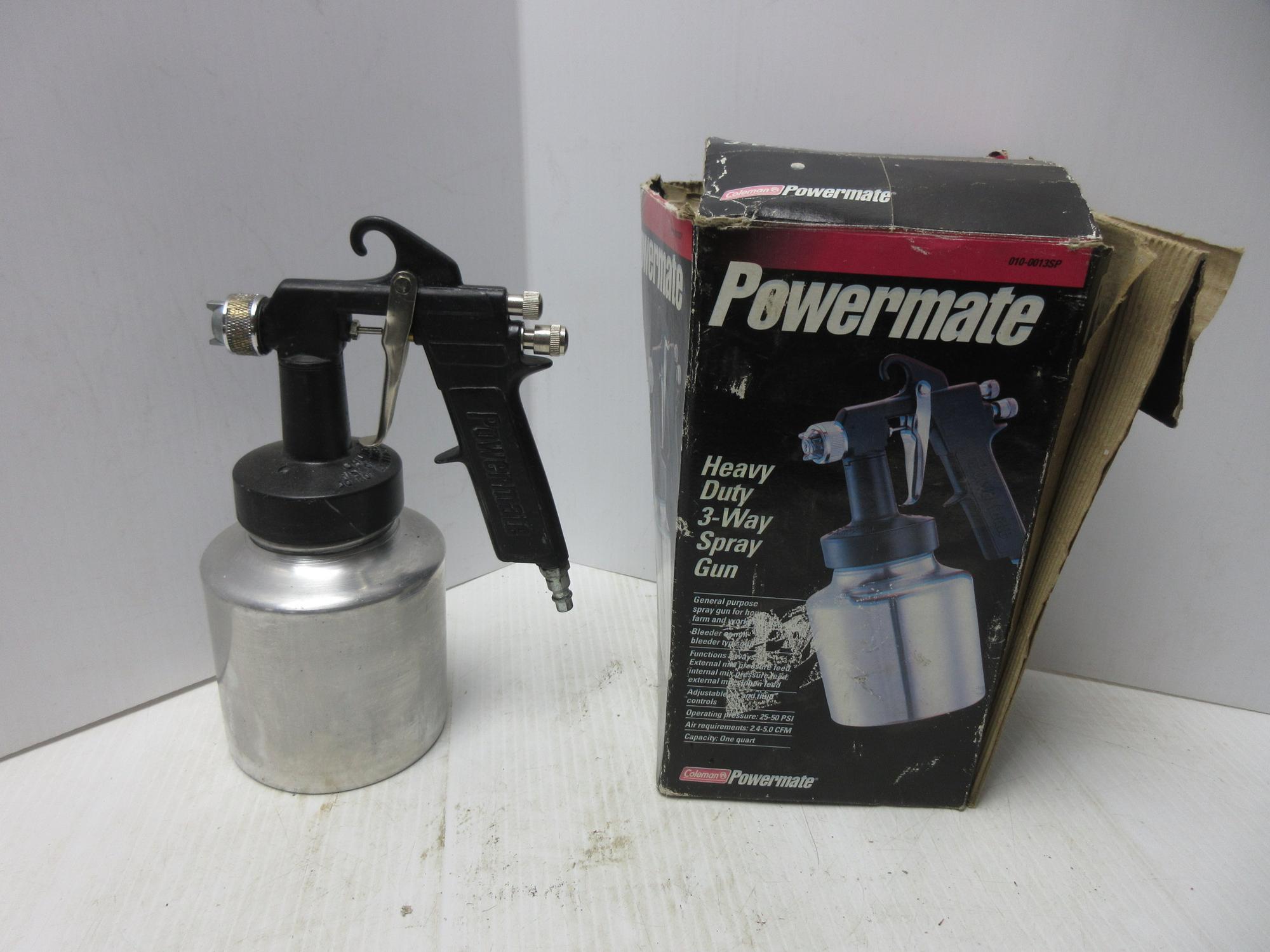 Albrecht Auctions Powermate Heavy Duty ThreeWay Spray Gun