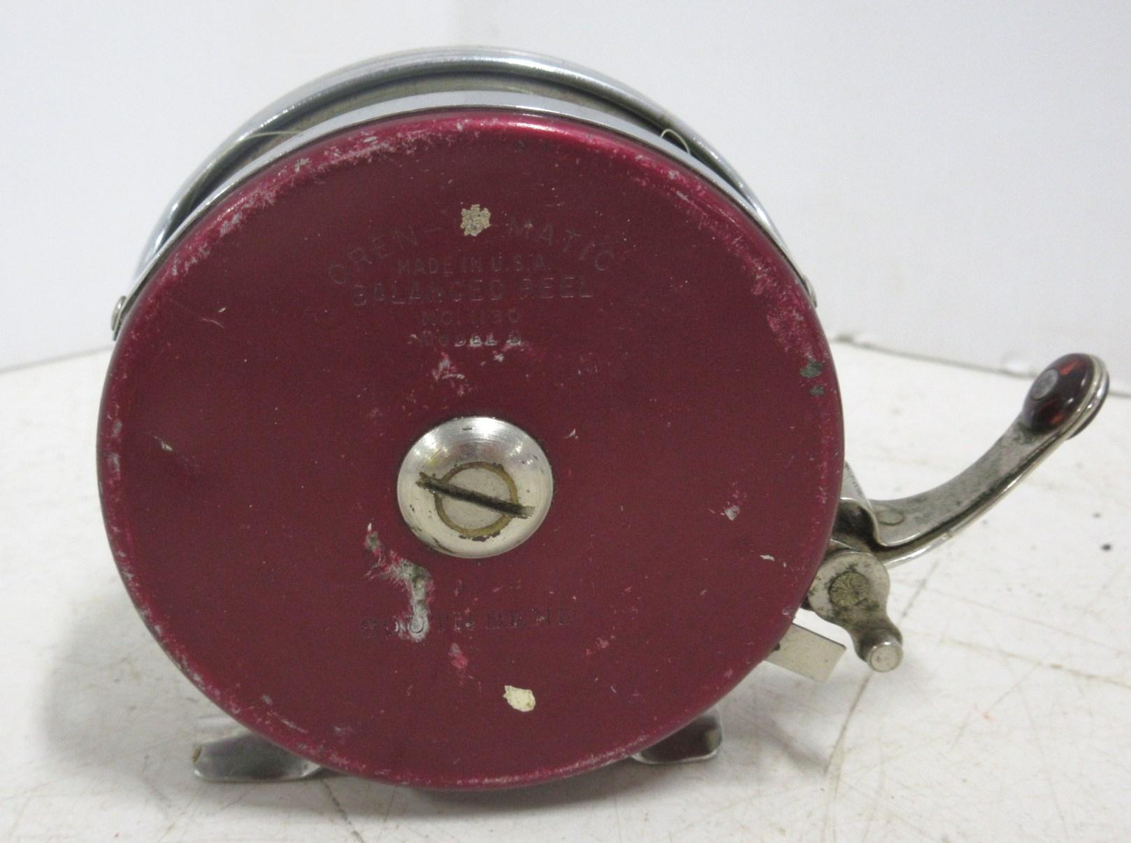 Albrecht Auctions Older South Bend Fishing Reel, OrenOMatic, No