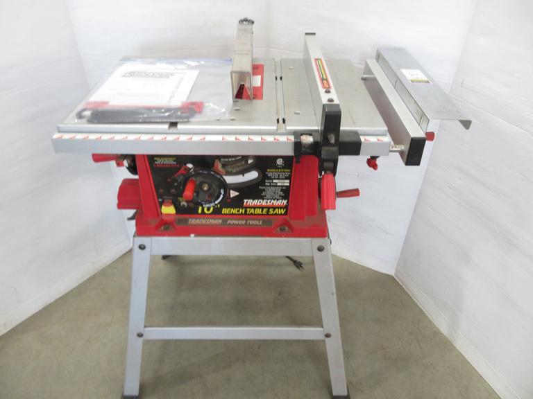 Tradesman 10" Bench Table Saw