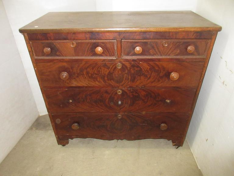 Antique Dresser on Casters