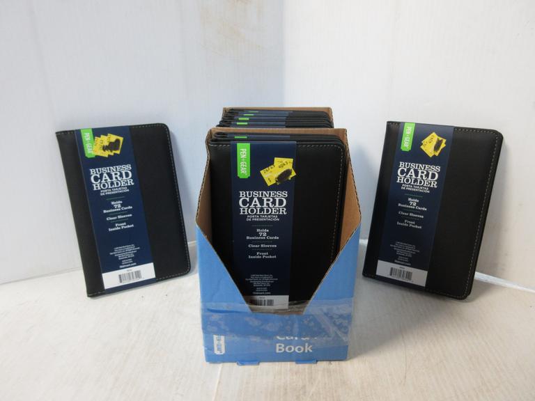 (10) Business Card Holder Books