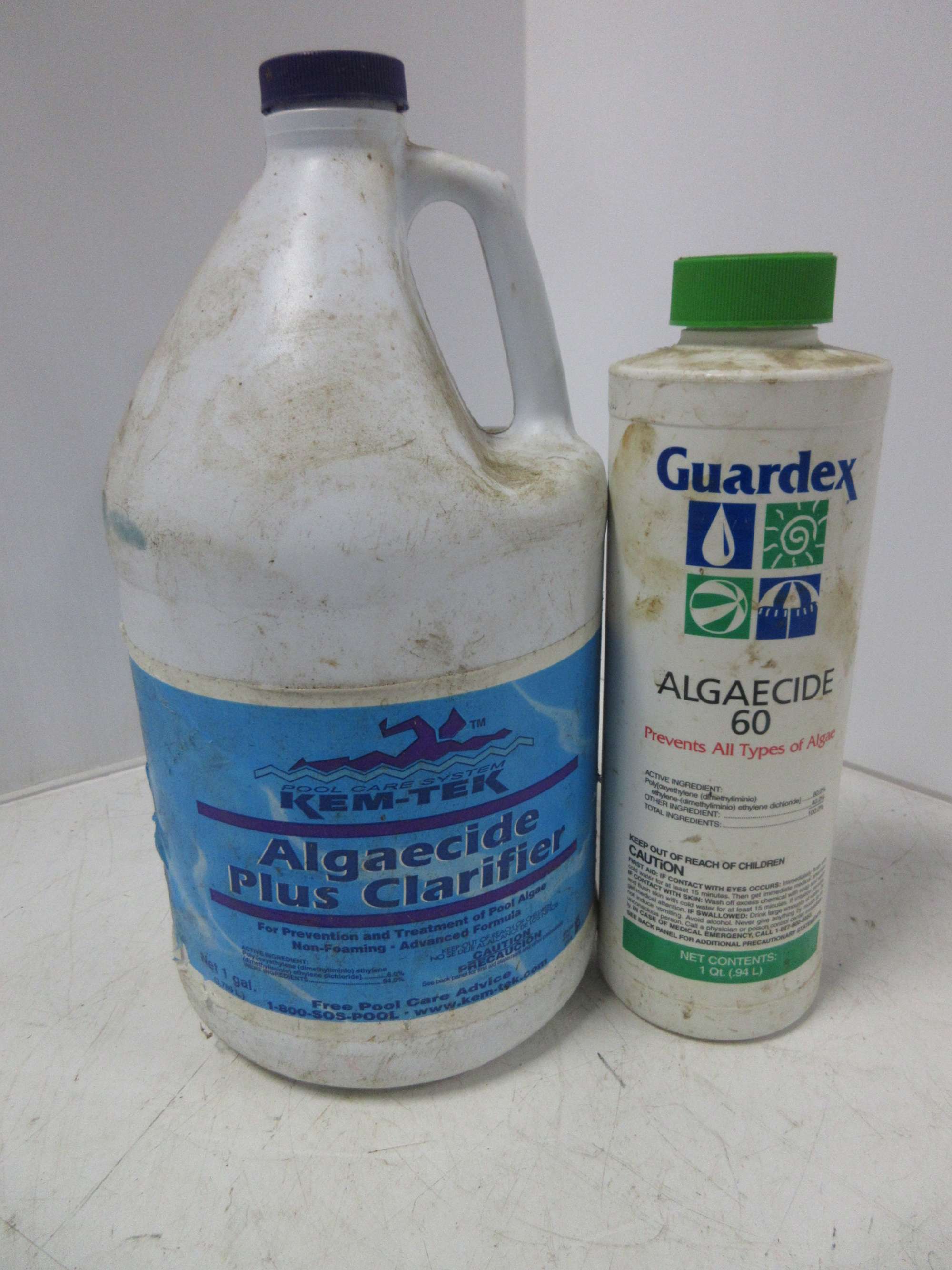 Albrecht Auctions Gallon of Algaecide Plus Clarifier for Pools, and a