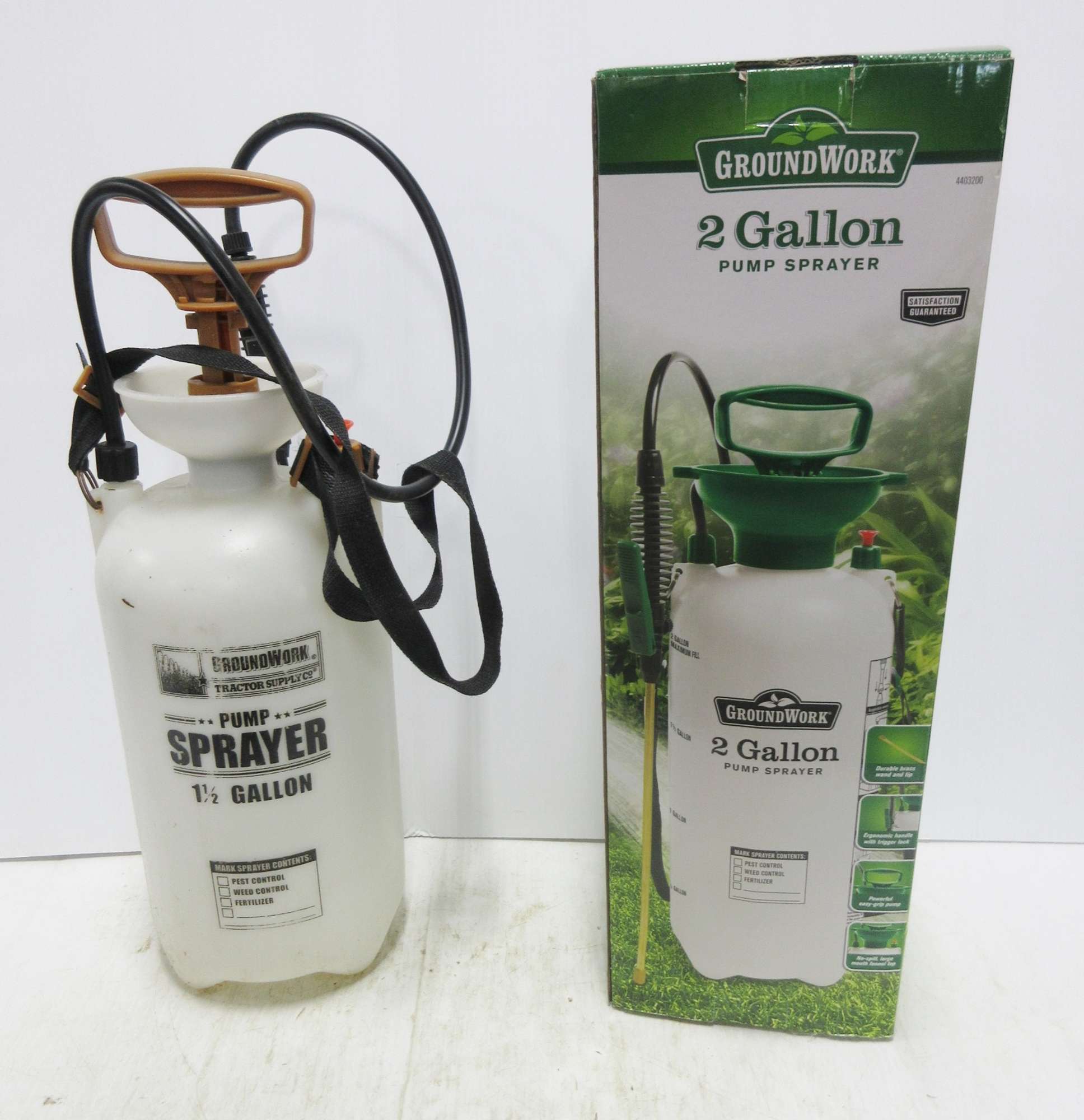 Albrecht Auctions GroundWork TwoGallon Pump Sprayer