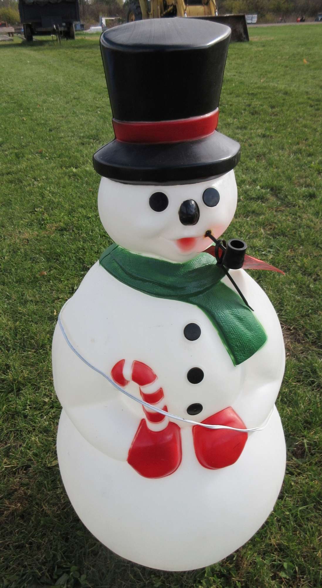 Albrecht Auctions | Frosty the Snowman Older Christmas Light for Exterior