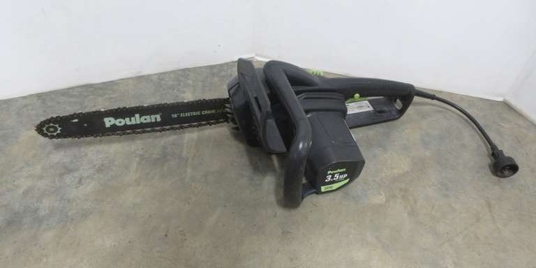 Poulan 3.5 HP Electric Chainsaw