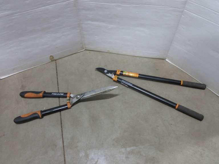 Fiskars Hedge Shears and Fiskars Lopper