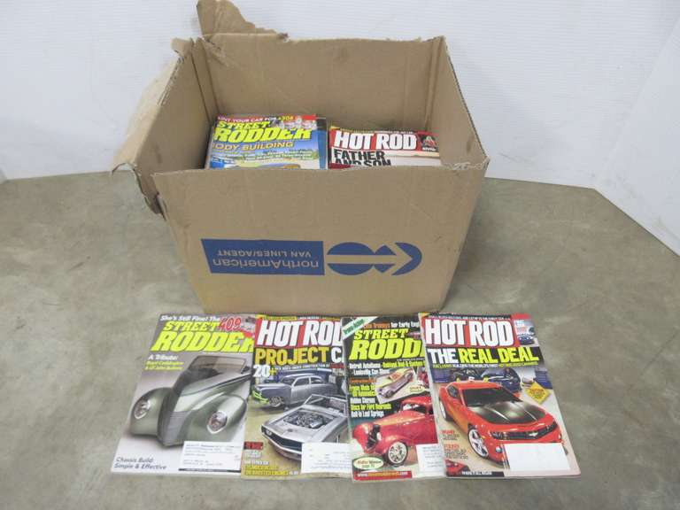 Approx. (50) Collectible Street Rodder and Hot Rod Car Craft Magazines