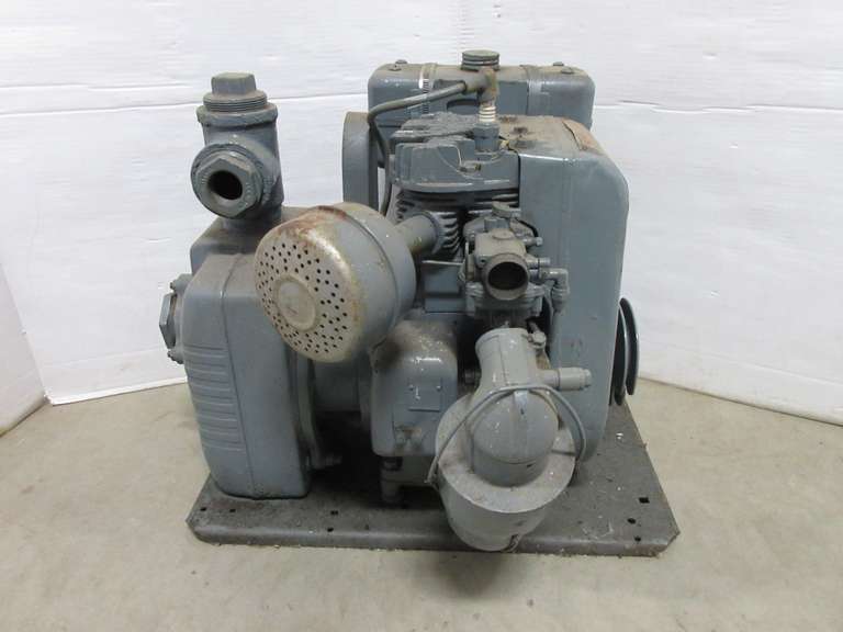 Wisconsin Engine with Pump, Unknown HP