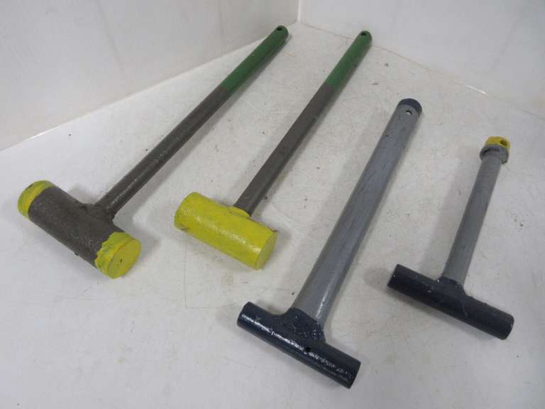 (4) Steel Hammers