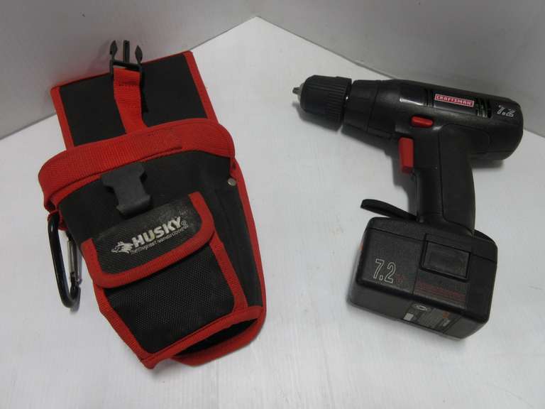 Craftsman Battery Powered Drill in Carrying Case