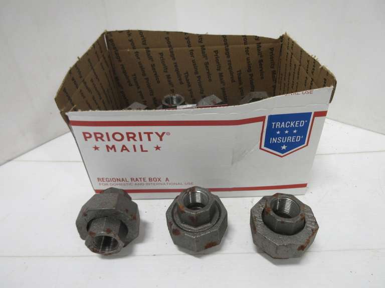 (10) Pieces of 3/4" Pipe Tees, Ward Brand, Schedule 80, Extra Heavy, Made in USA