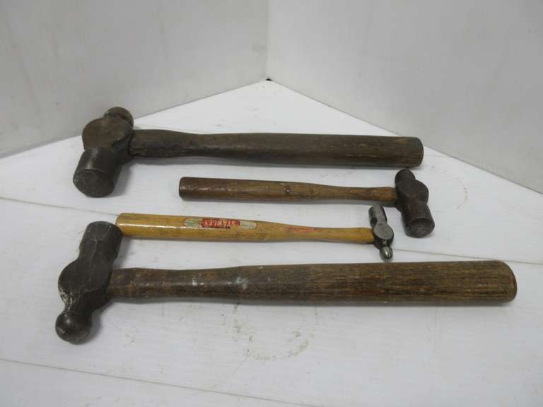 (4) Ball Peen Hammers