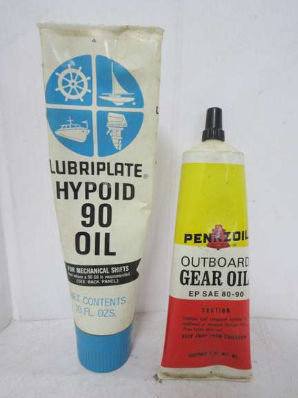 Pennzoil and Lubriplate Grease Tubes