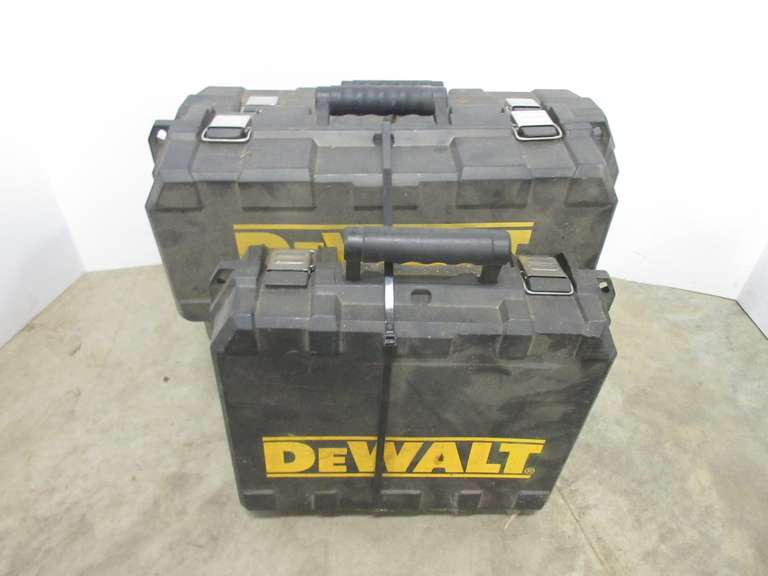 (4) DeWALT Tool Cases