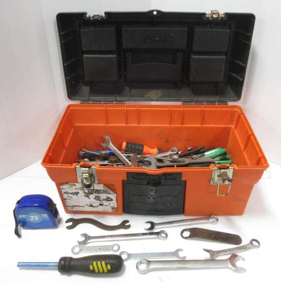 Small Tool Box with Hand Tools