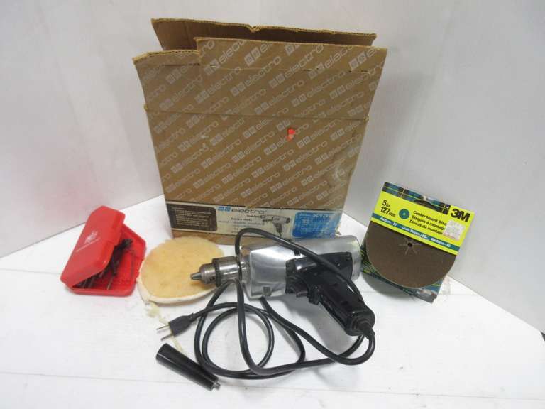 Electric Drill with Accessories