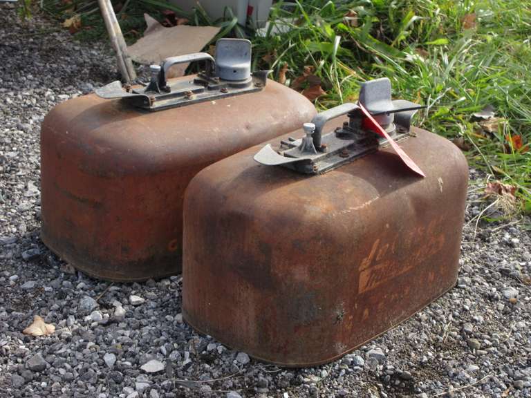 (2) Boat Gas Tanks, Six-Gallon