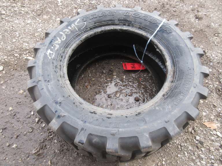 Skid Steer Tire, 27x10.50-15