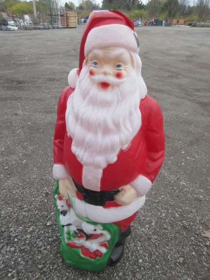 Large Santa Blow Mold