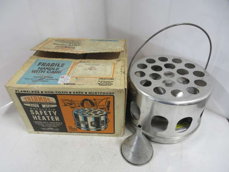 Older Thermos Safety Heater in Box