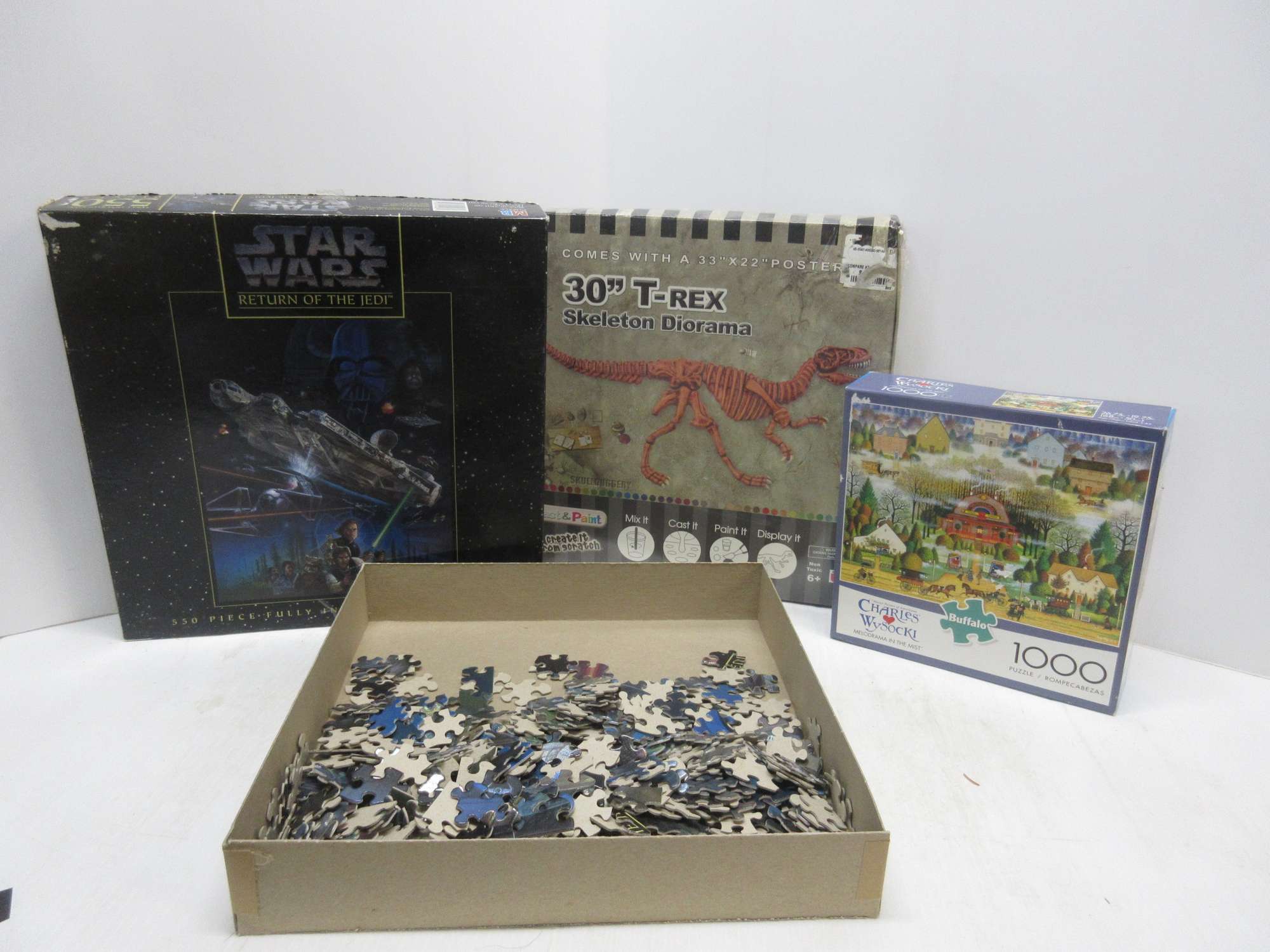 Albrecht Auctions | (3) Puzzles: 1- Star Wars, Box- 12