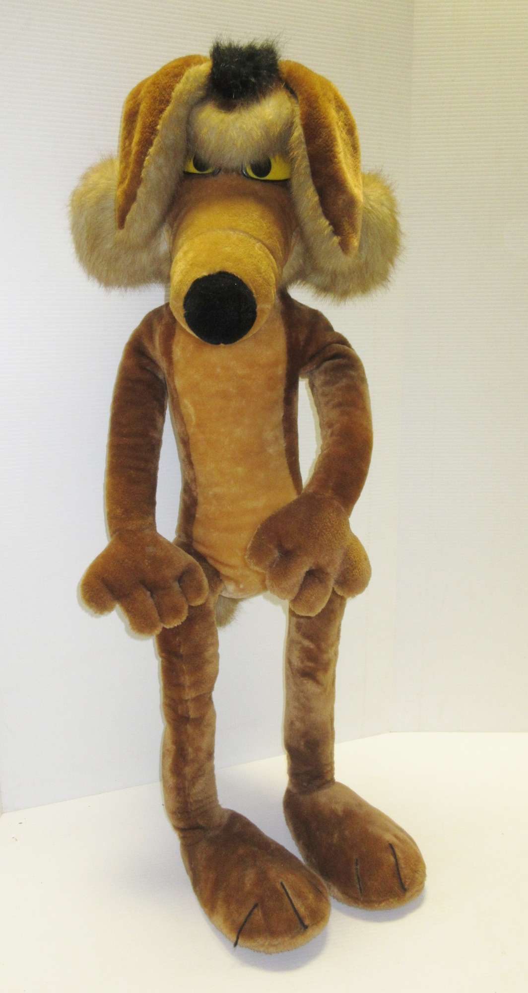 wile e coyote stuffed toy