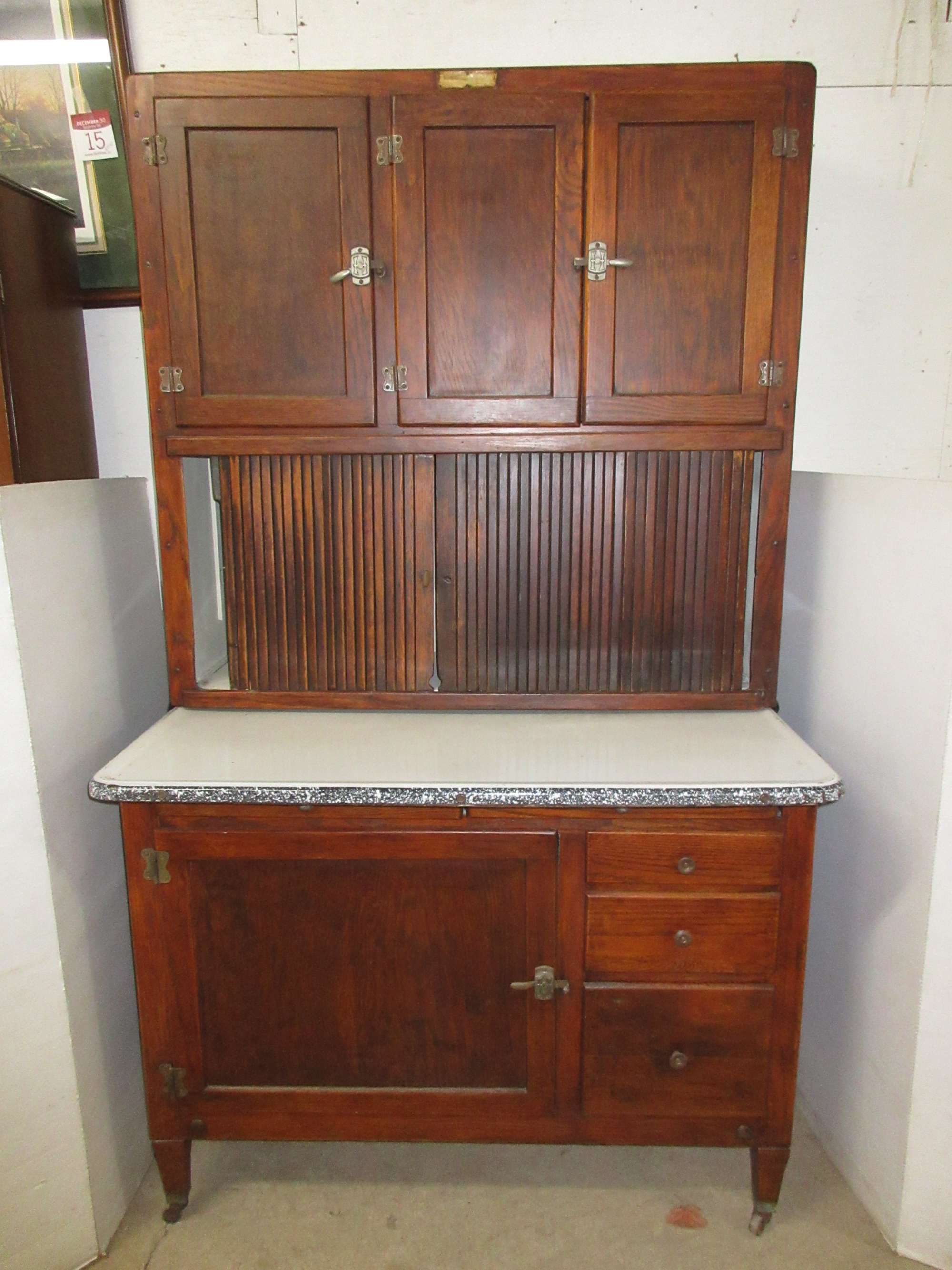 Albrecht Auctions | Antique Hoosier Cabinet