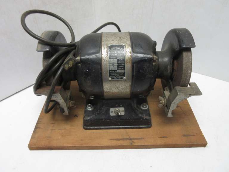 Companion Bench Grinder, Sears Roebuck, Model S-1628, 1/4 HP, 3450 RPM