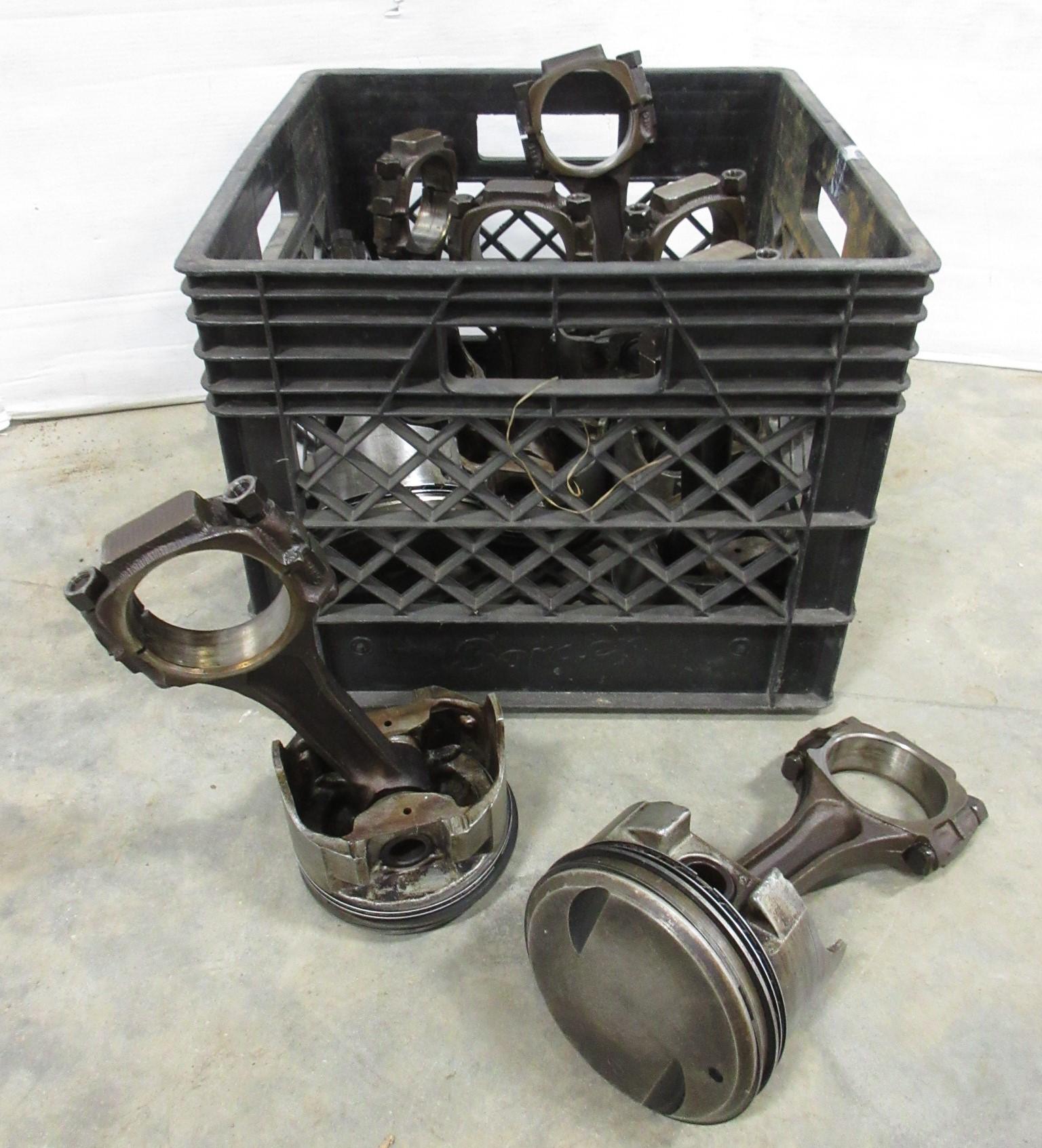 Albrecht Auctions | 353062 GM 454 Big Block Pistons with Stock Rods