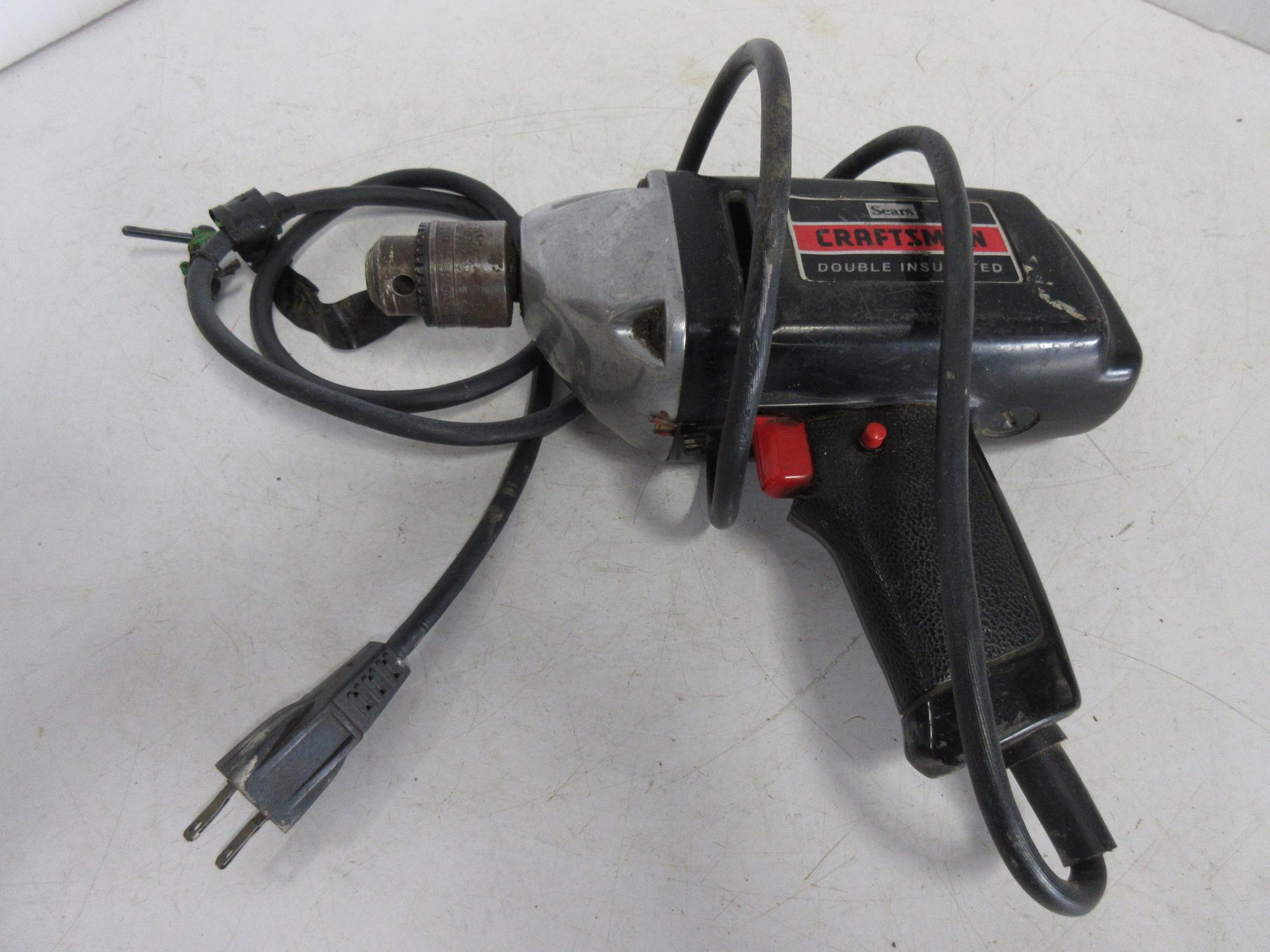 Albrecht Auctions Craftsman Electric Drill