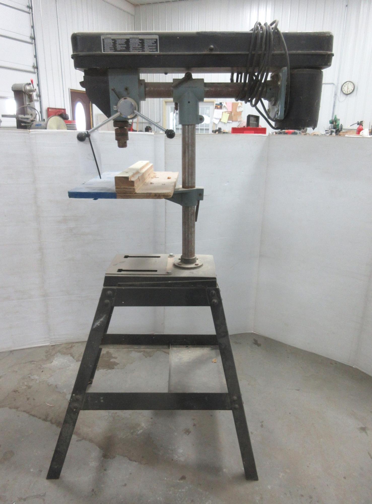 Albrecht Auctions | Delta 32" Radial Drill Press, 1/3 HP