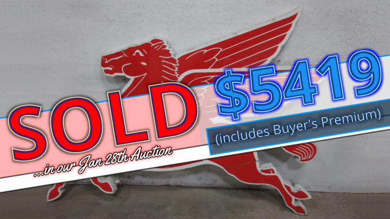 March 12th (Tuesday) - Automobilia, Petroliana & Advertising Online Auction