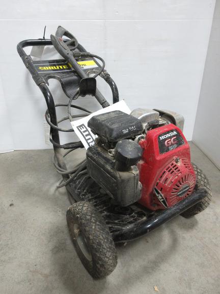 Brute GC190 Power Washer with Honda Motor, 3000 PSI, 2.5gpm