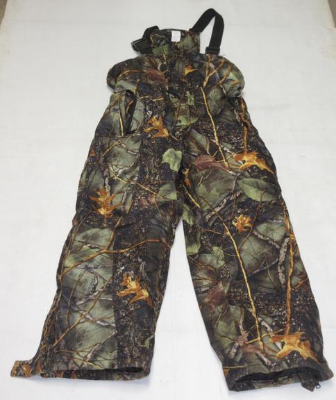 WFS Element Gear Insulated Camo Bibs, Size Large