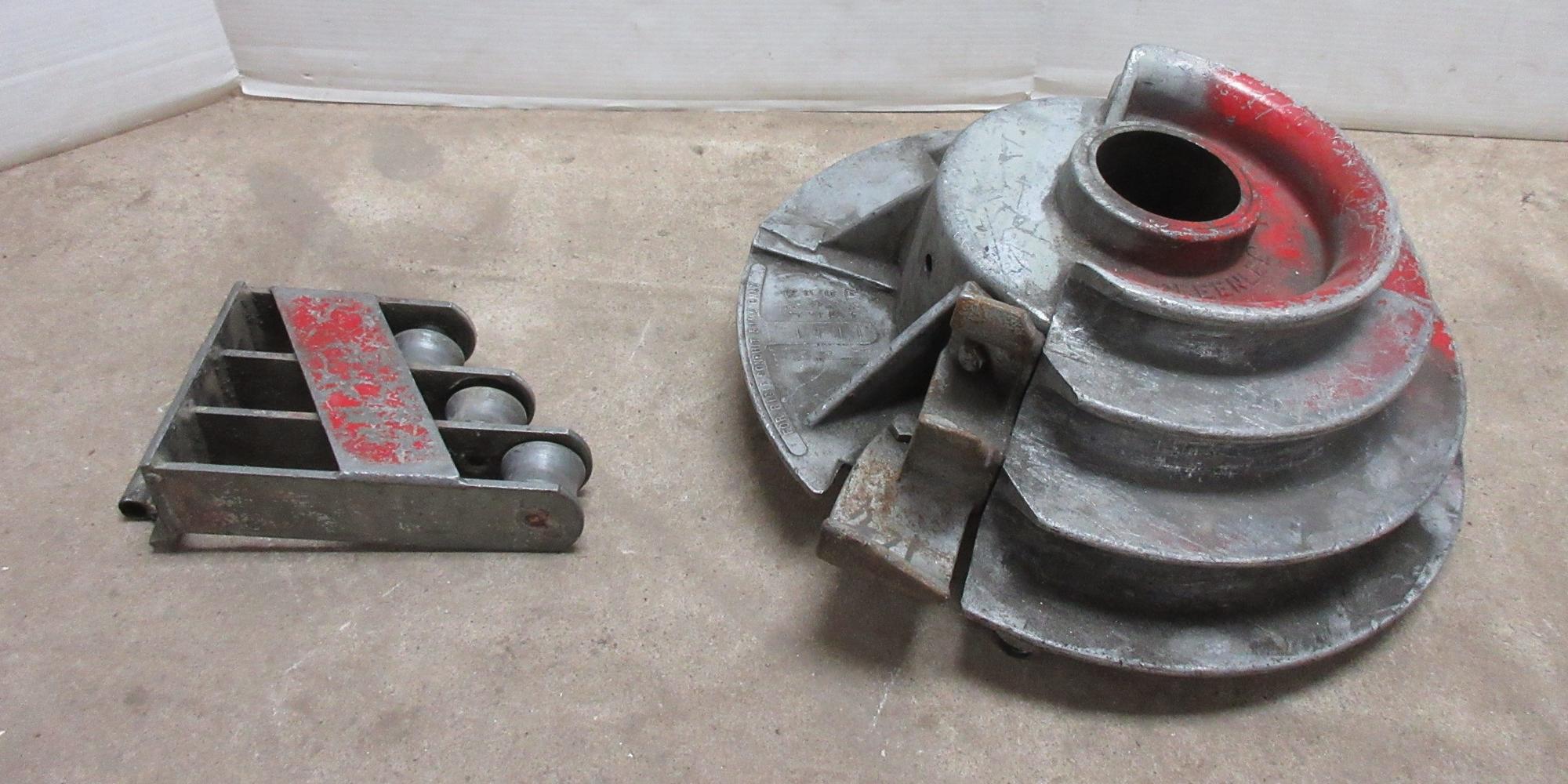 Albrecht Auctions Greenlee Bending Shoe and Roller, Bends 3/4", 1