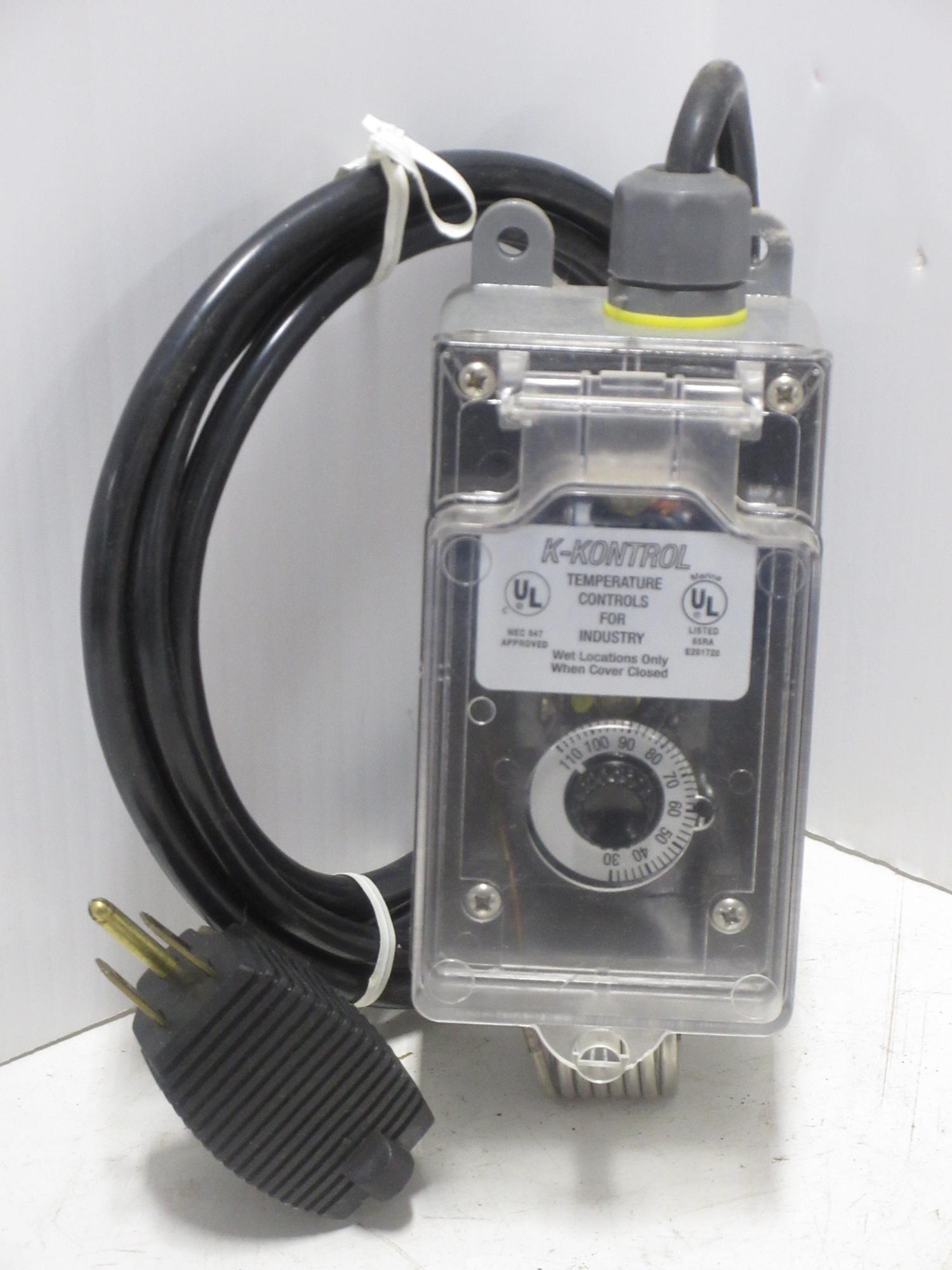 Albrecht Auctions KKontrol Agriculture Thermostat to Control Heating