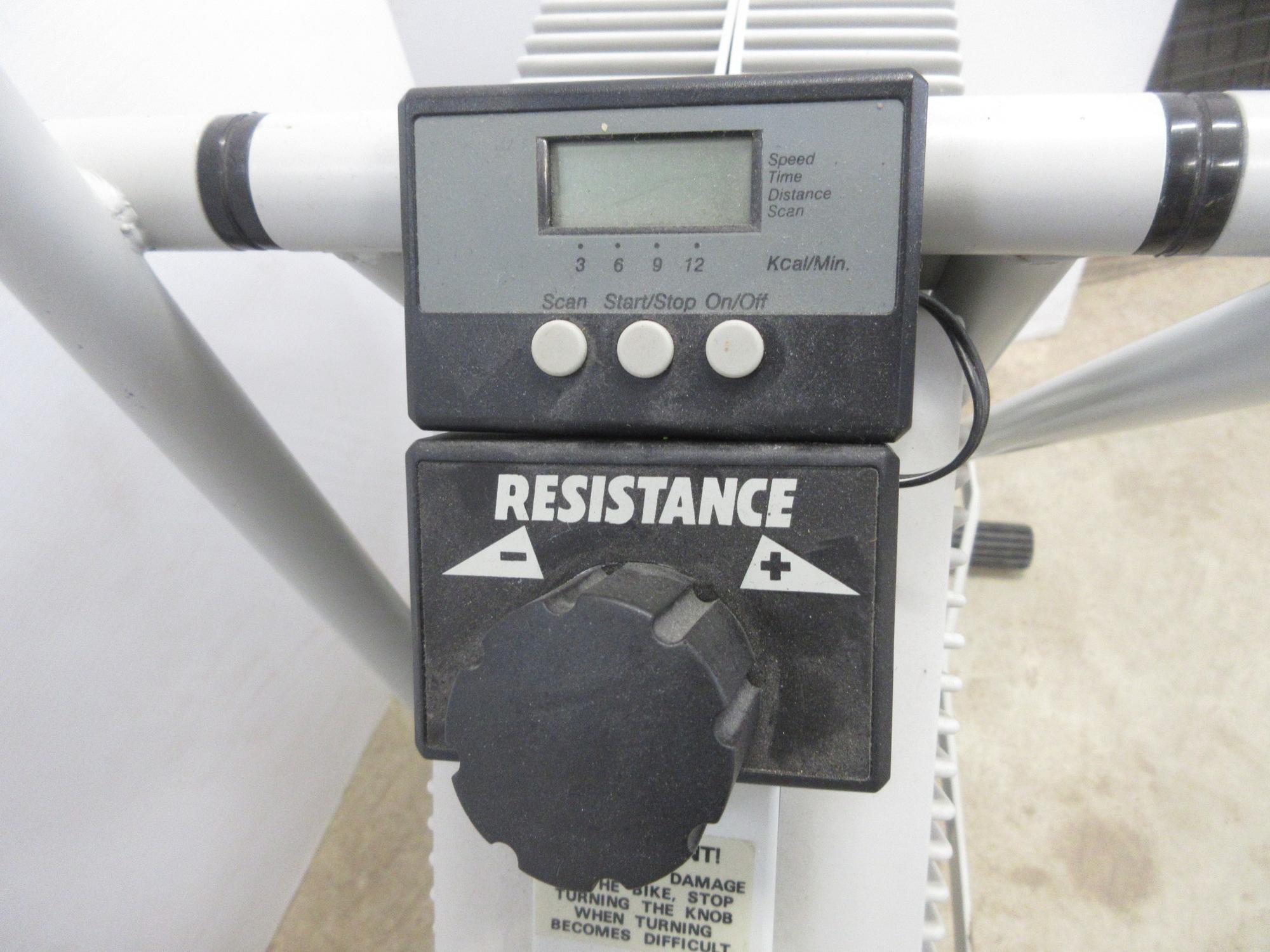 weslo aero 750 exercise bike