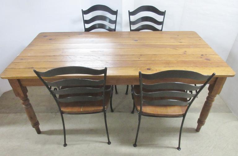 Ethan Allen Table and (4) Chairs