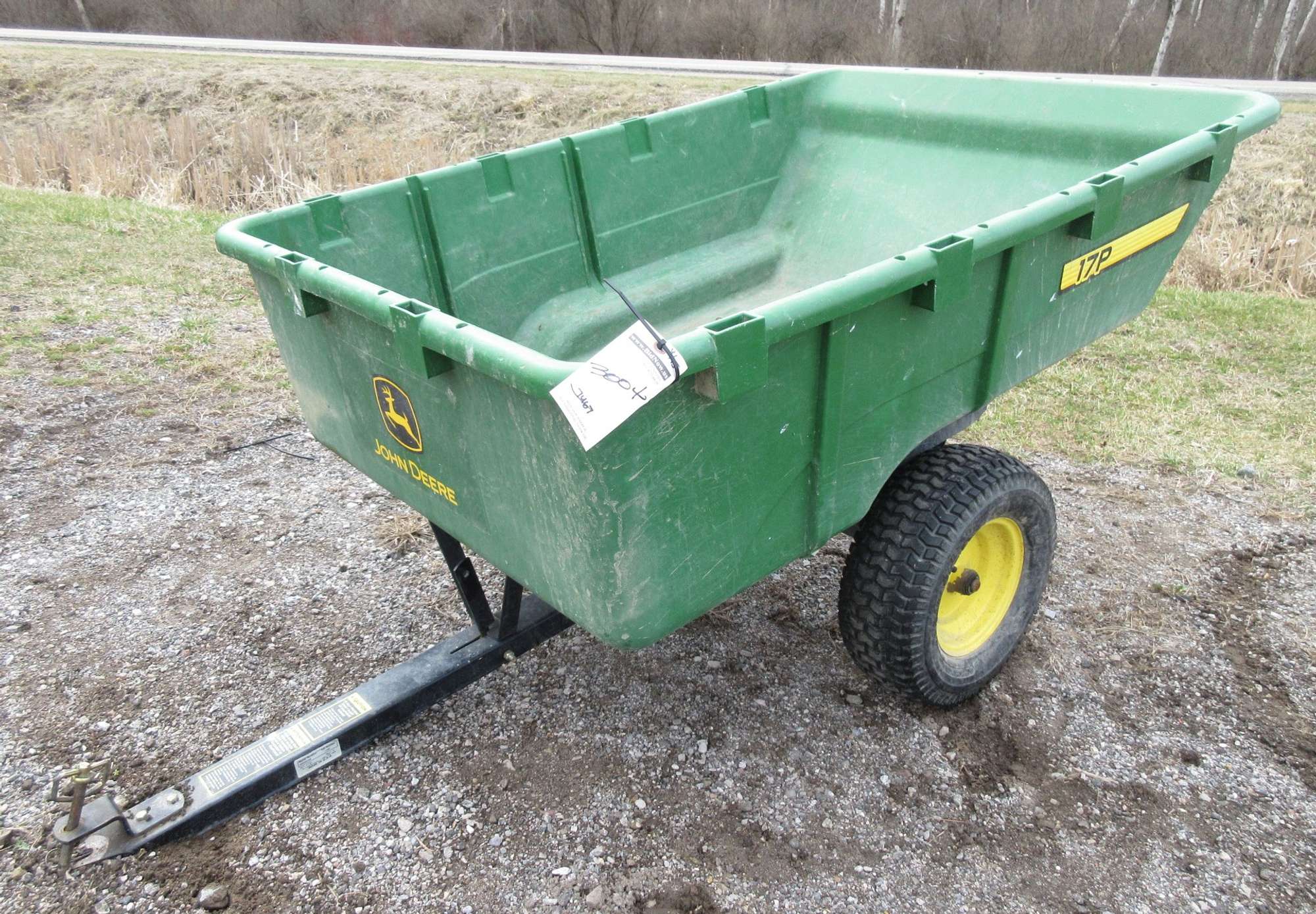 Albrecht Auctions John Deere Garden Cart