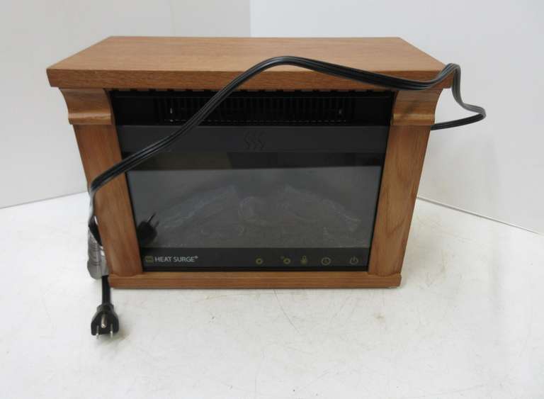 Moveable Heater Electric Fireplace, 120V, 60Hz, 1200W