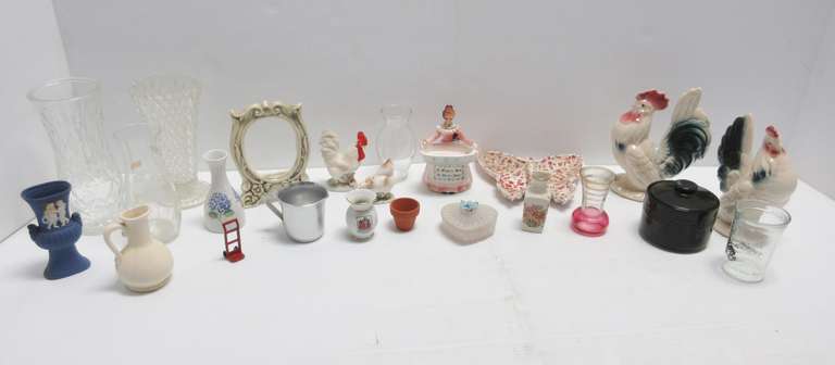 (22) Glass and Pottery Collectibles, Some Brand Marked