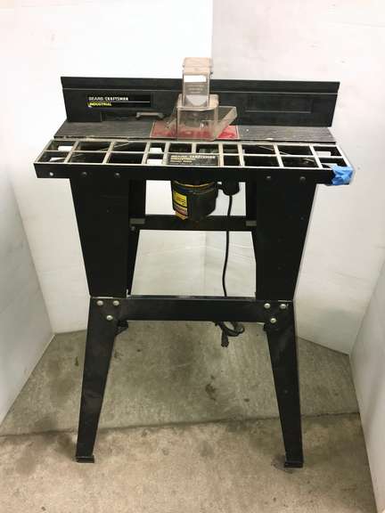 Sears Craftsman Industrial Router Table, 2 HP Router