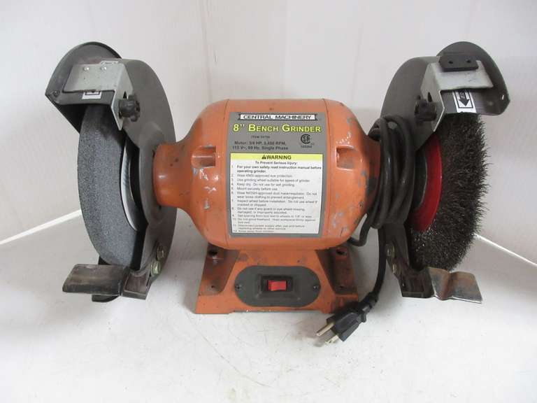 Central Machinery 8" Bench Grinder