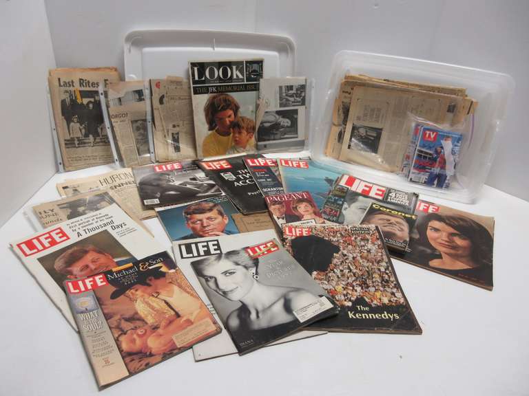 Older Life, Saturday Evening Post, TV Guide, and Newspapers, Feature: Kennedy, Michael Jackson, Princess Diana, and More