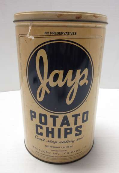 Jays Potato Chip Tin