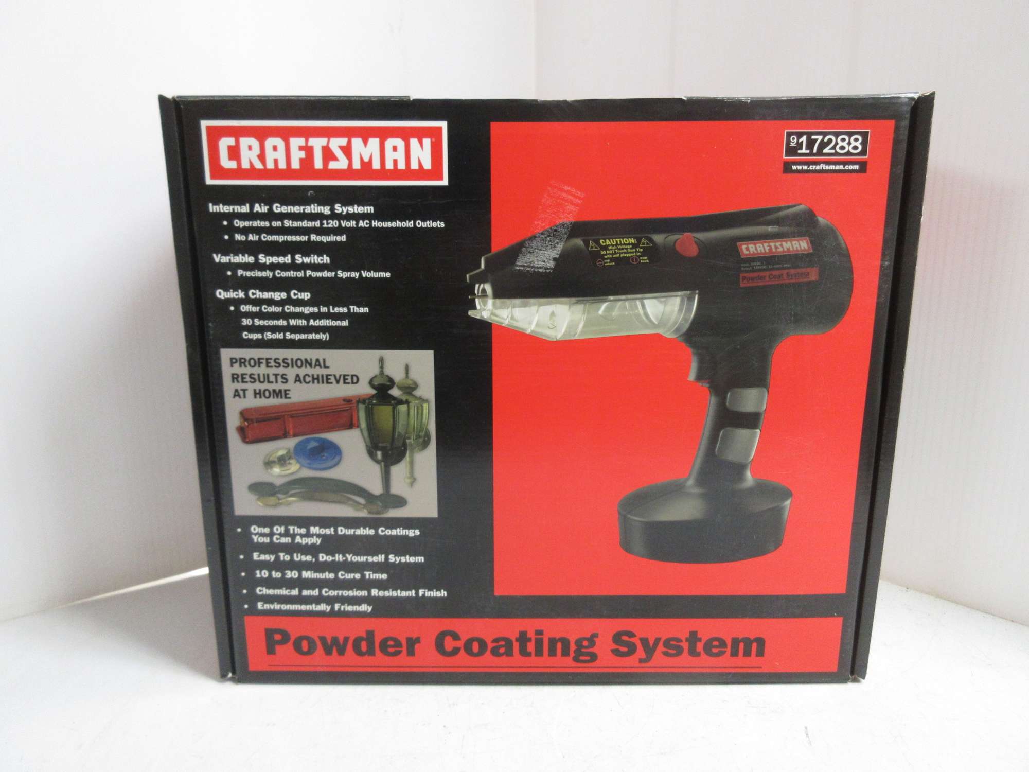 Albrecht Auctions Craftsman Powder Coat System