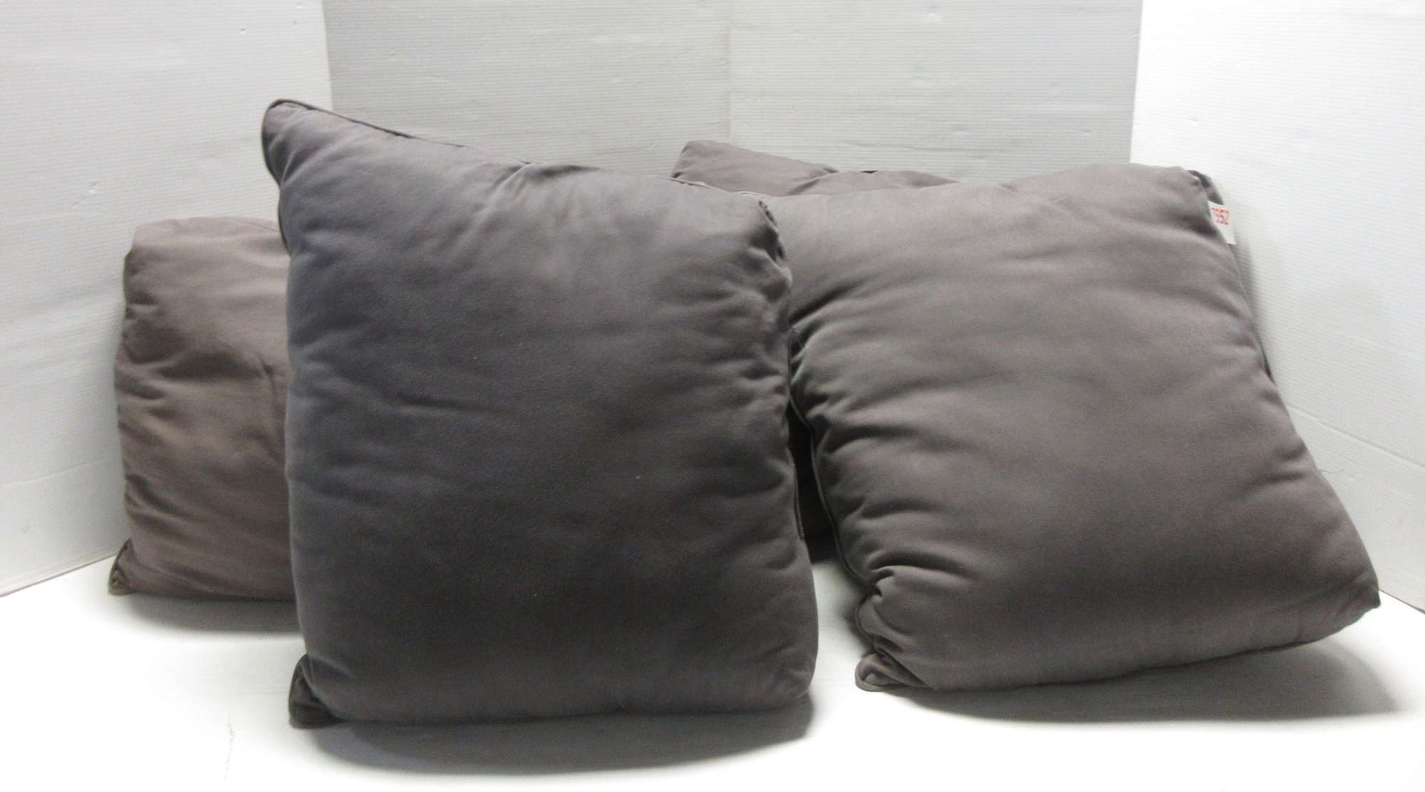 Albrecht Auctions (2) Large Cushions, 32"W; (2) Large Pillows, 22"W