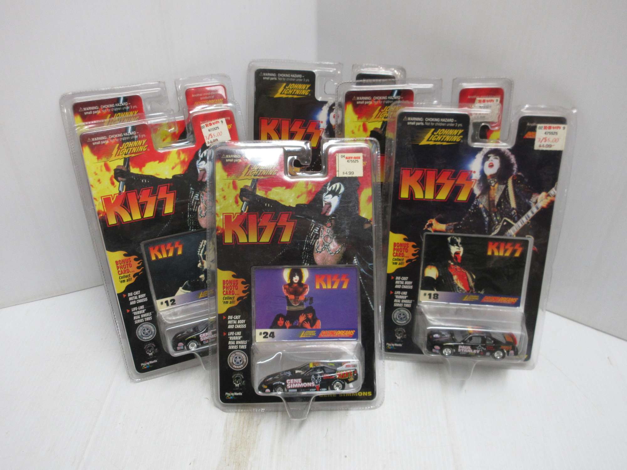 1997 johnny lightning kiss cars